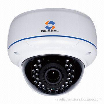 IP Speed Dome Camera, 2.0MP Waterproof and Vandal-proof ICR LEDs, Length 20m